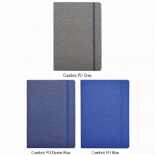 PU Fabric Executive Notebook